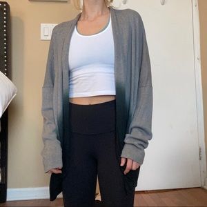 DKNY Oversized Ombré Cardigan